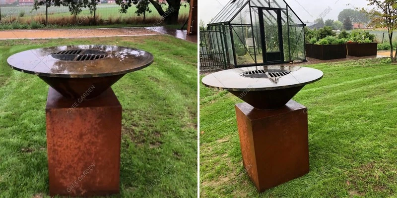 corten steel Camping Fire Pit corten steel Camping Fire Pit