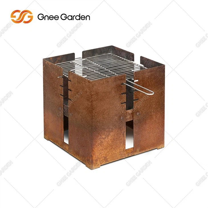 Corten Steel barbecue pit（1）