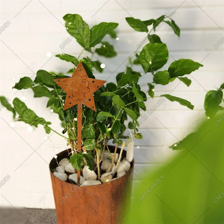 Garden Corten Steel Sculpture Home Metal Modern Abstract Art Decoration