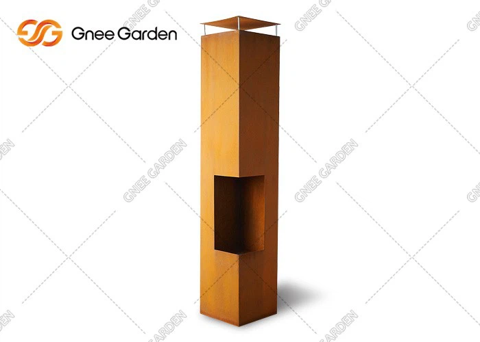 Outdoor Heavy Duty Garden Fireplace Weathering Steel Corten
