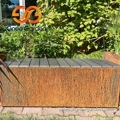 Mainc Gyhoeddus Gyfoes Corten Steel
