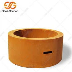 Powlen Pwll Tân Dur Corten