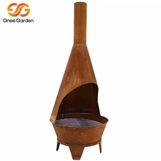 Ffatri Customize Gardd Modern Corten Steel