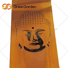 Paneli Sgrin Dur Addurniadol Gardd Sgrin