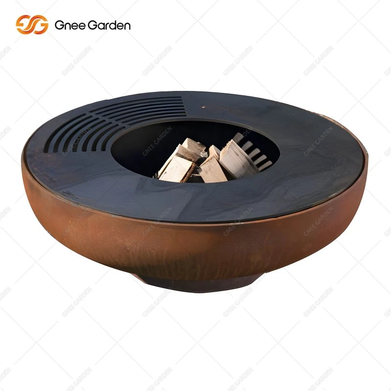 Outdoor Corten Steel Grill Outdoor Corten Steel Grill